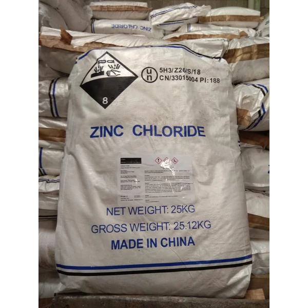 Zinc Chloride (Seng Klorida) Bag 25 kg